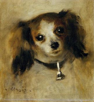 Pierre Auguste Renoir : Head of a Dog